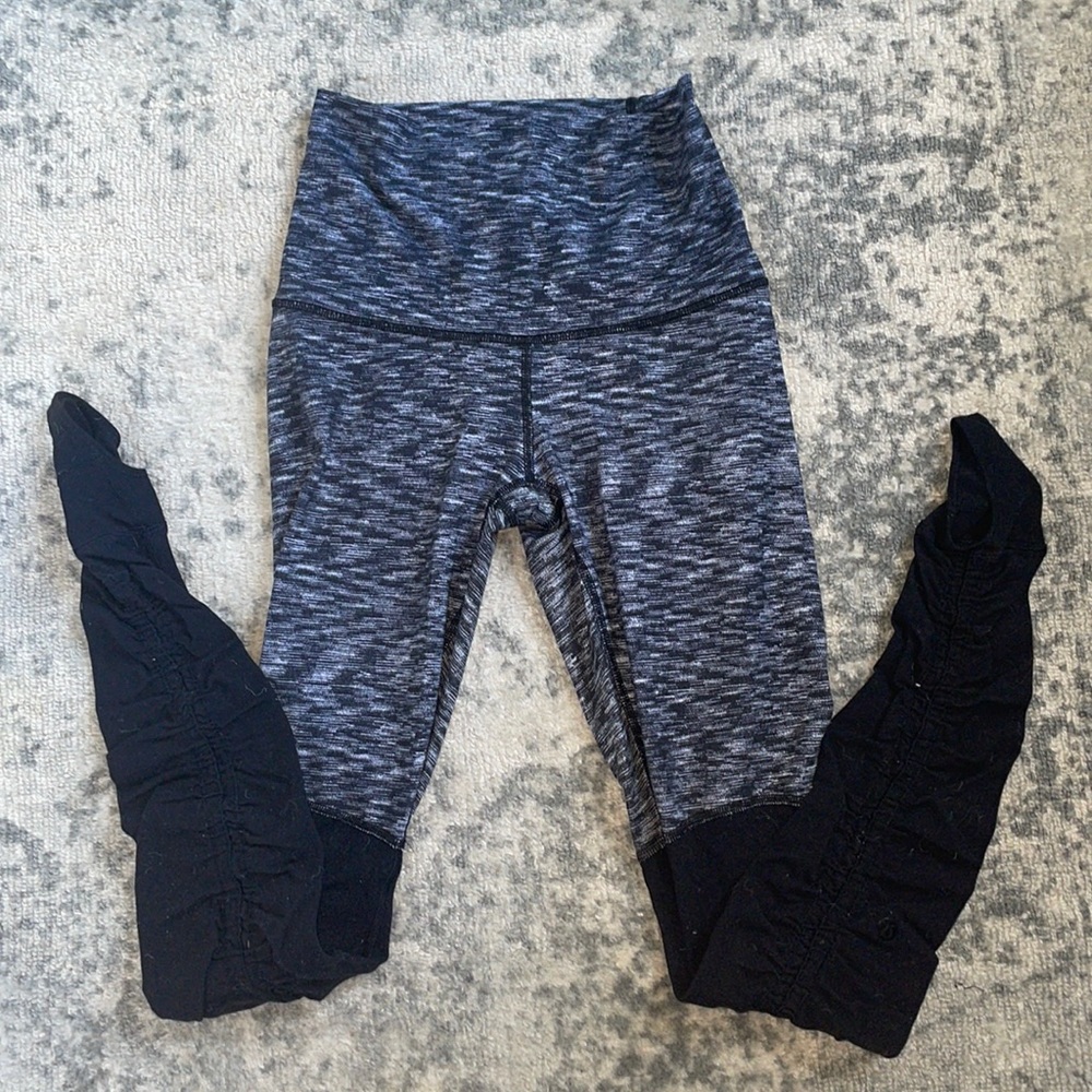 Lululemon Black and White Leggings